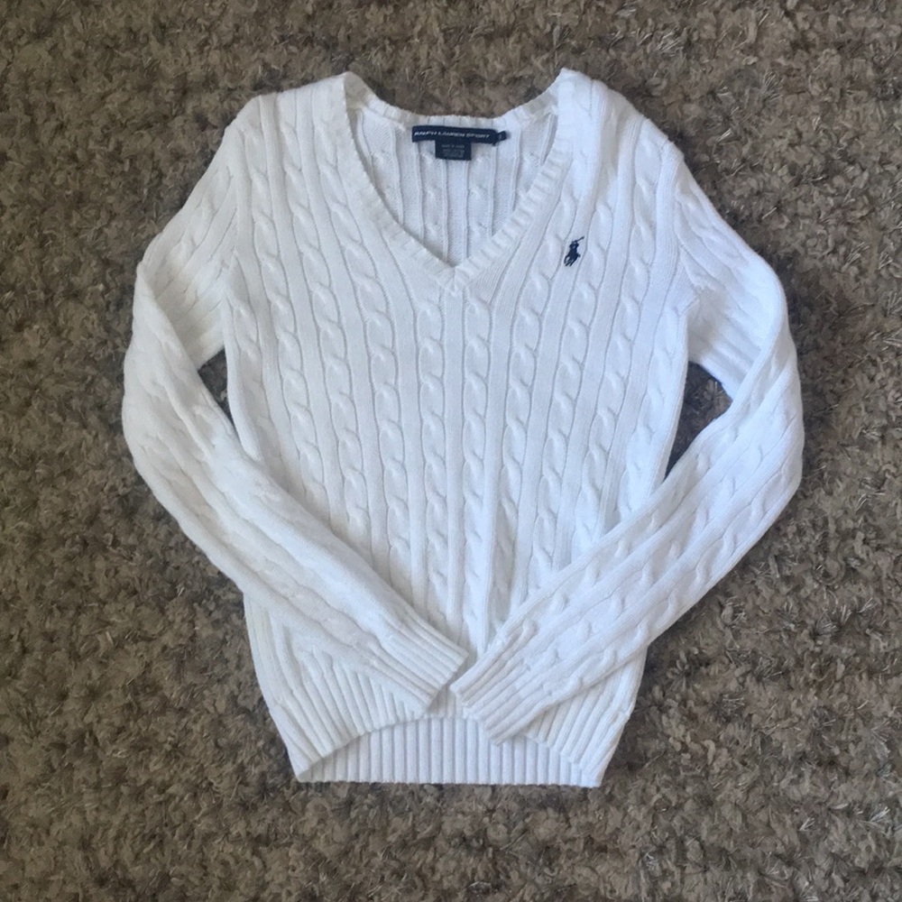 Ralph Lauren Knit V- Neck Sweater